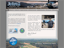 Tablet Screenshot of johnjewellaircraft.com